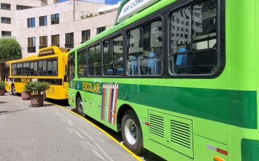 Eletra e Caio apresentam ônibus escolares elétricos no C-Move Brasília