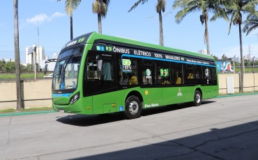 Eletra apresenta quatro ônibus elétricos brasileiros na Arena ANTP